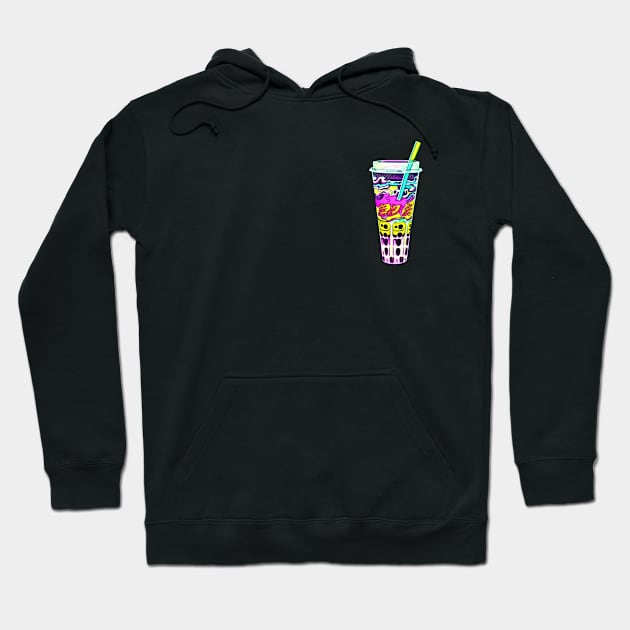 AI Bubble Tea 6 Hoodie by TealPangolin